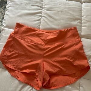 Lululemon high rise running shorts